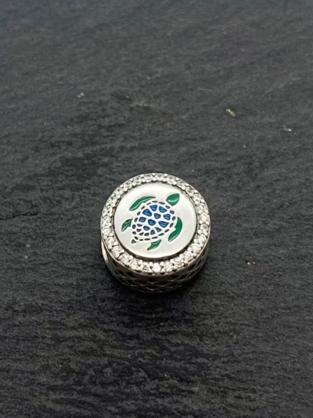 Pandora Ocean City MD Charm Turtle Bead Charm Sterling Silver Jewelry